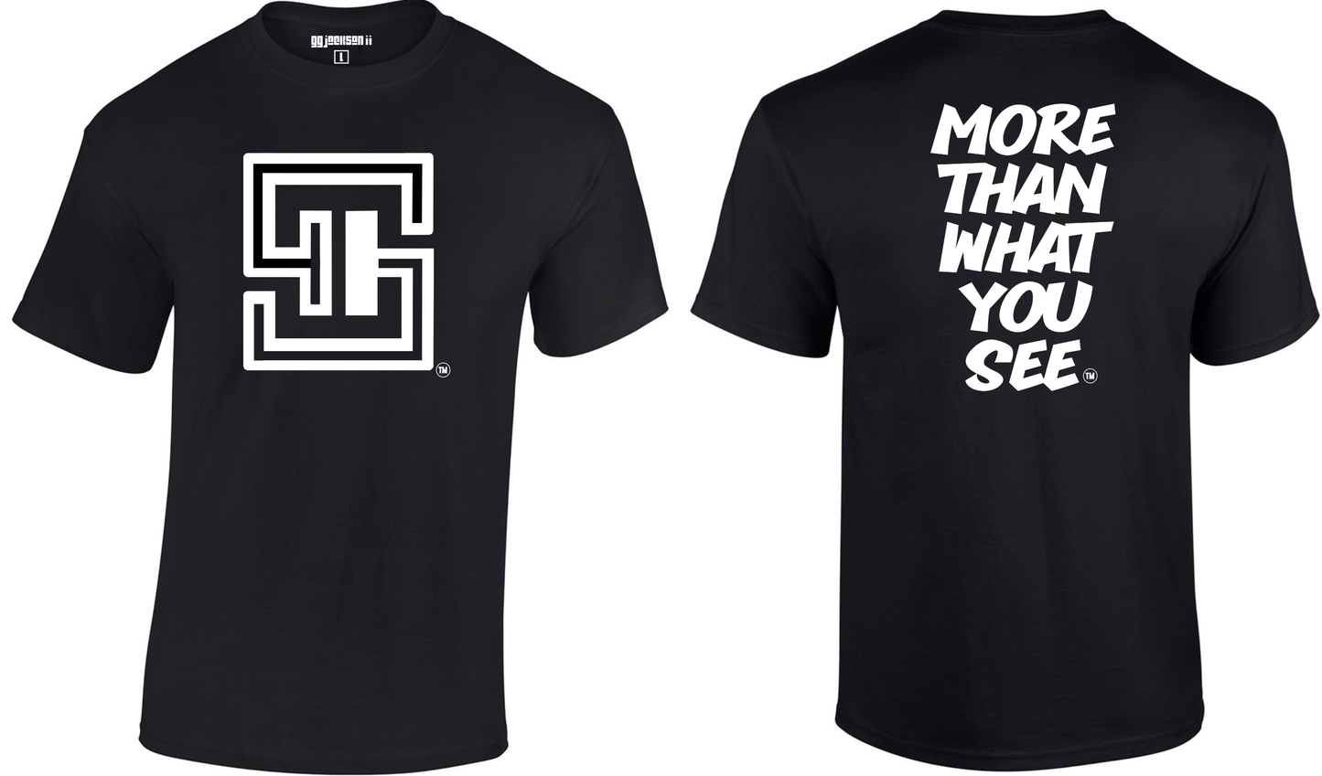 MORE THAN WHAT YOU SEE YOUTH "BLACK" T-SHIRT