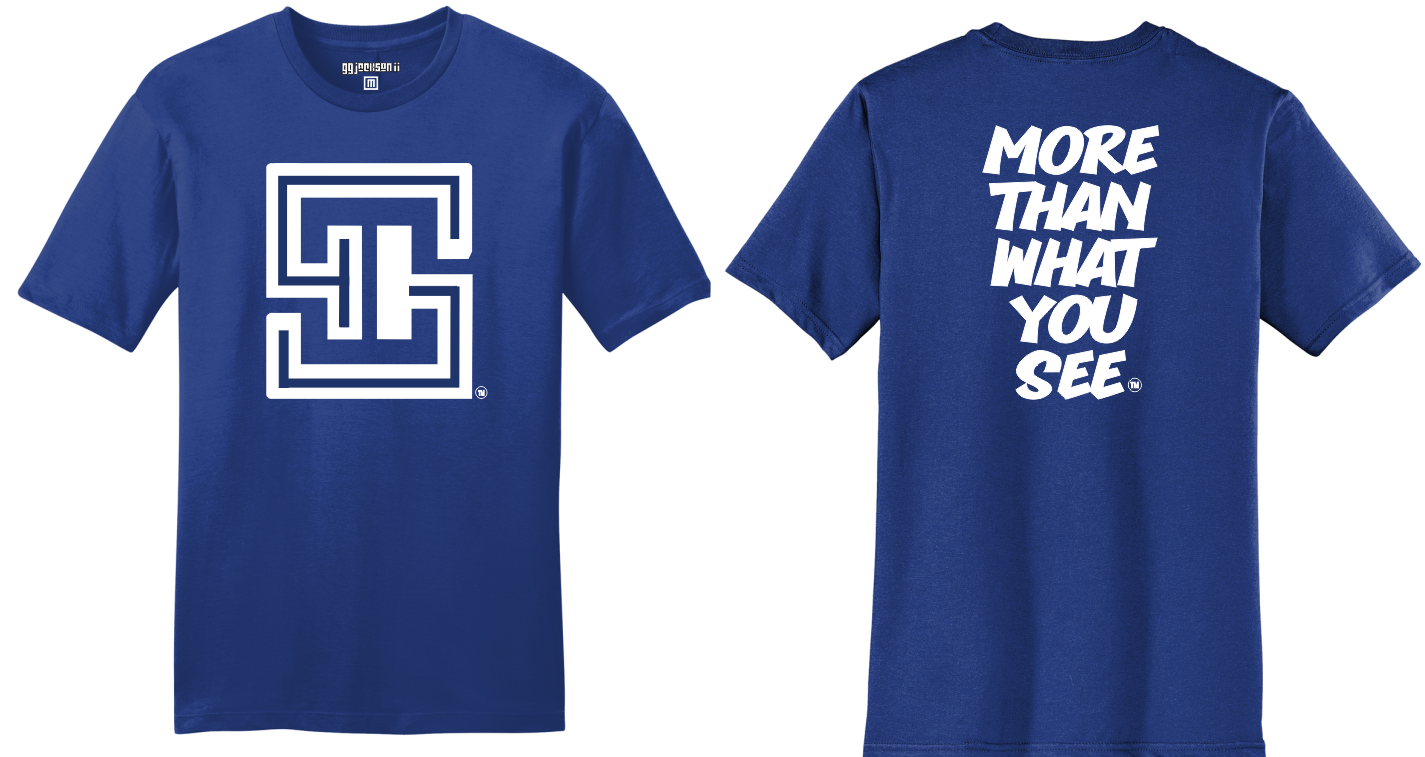 MORE THAN WHAT YOU SEE "ROYAL FROST" T-SHIRT