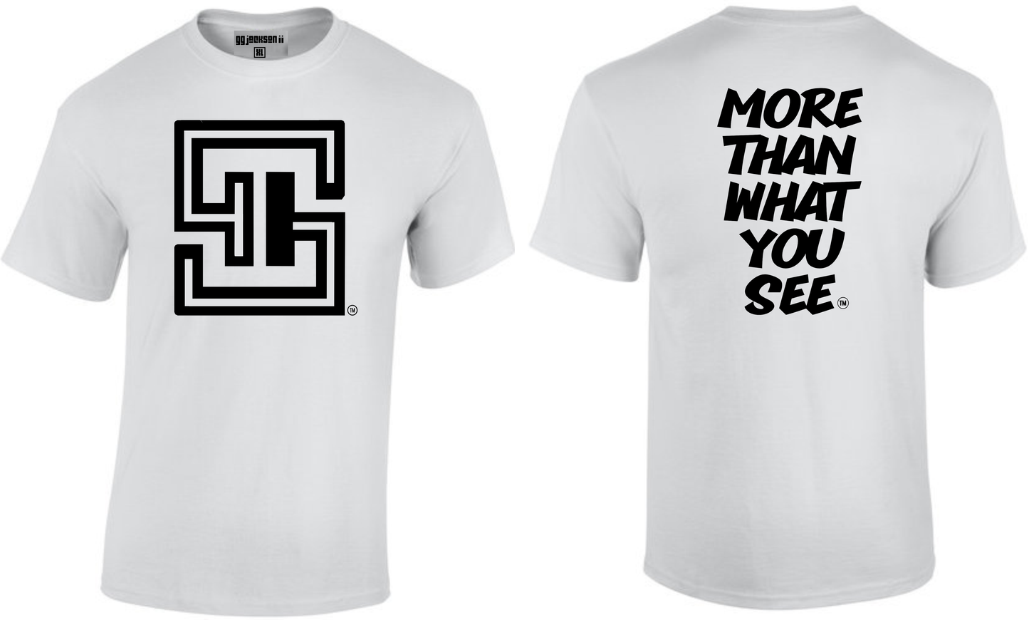 MORE THAN WHAT YOU SEE YOUTH "WHITE" T-SHIRT